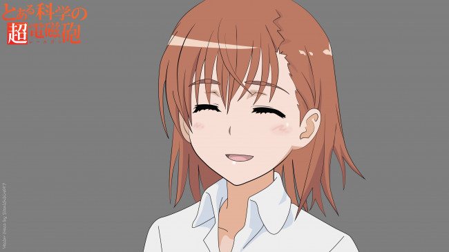 Обои картинки фото аниме, unknown,  другое, девушка, взгляд, фон