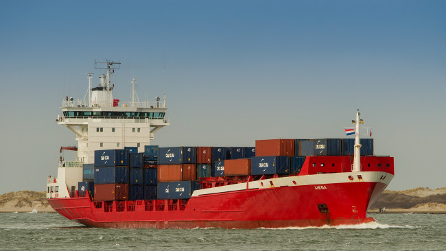 Обои картинки фото корабли, грузовые суда, контейнеровоз