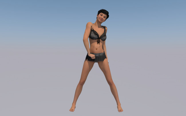 Обои картинки фото 3д графика, люди , people, фон, взгляд, девушка