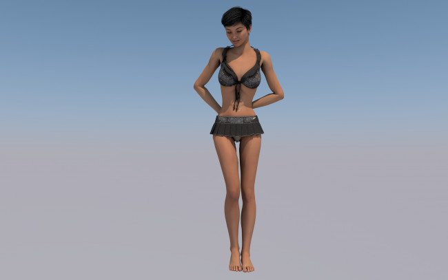 Обои картинки фото 3д графика, люди , people, фон, взгляд, девушка