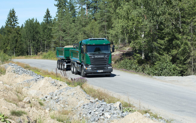 Обои картинки фото автомобили, scania, tipper, streamline, r520