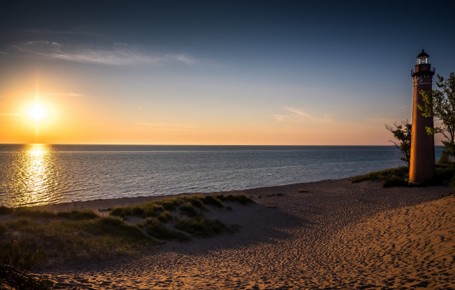 Обои картинки фото природа, восходы, закаты, рассвет