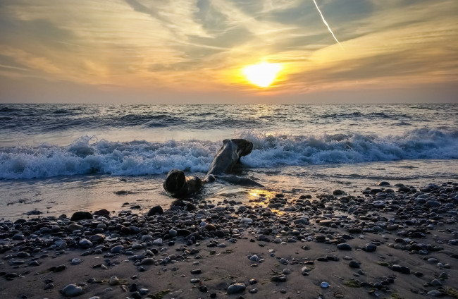 Обои картинки фото природа, восходы, закаты, закат