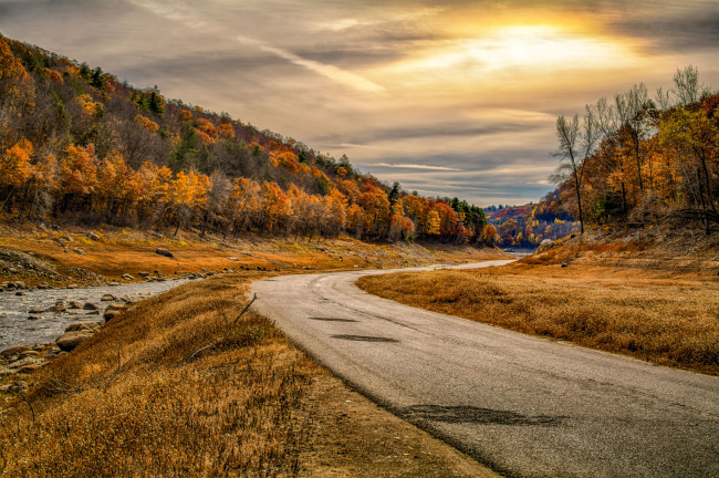 Обои картинки фото природа, дороги, лес, дорога