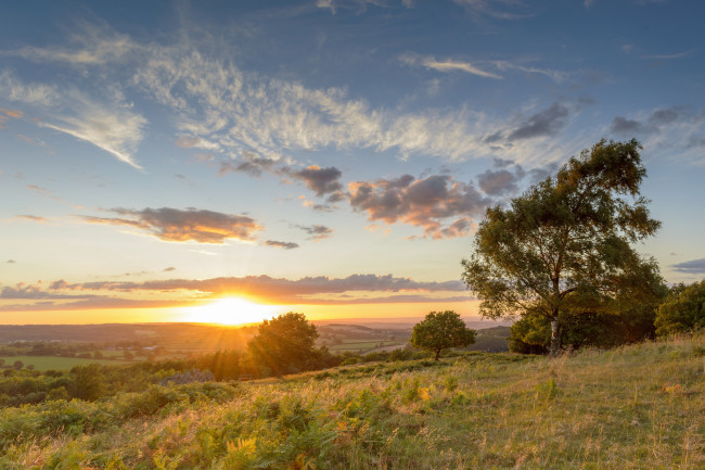 Обои картинки фото природа, восходы, закаты, рассвет