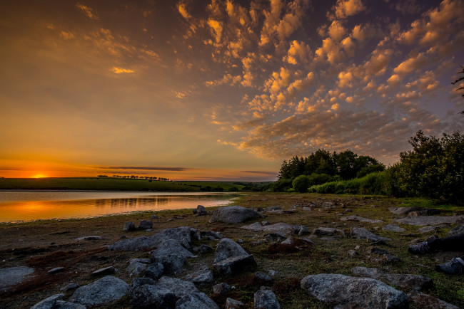 Обои картинки фото природа, восходы, закаты, рассвет