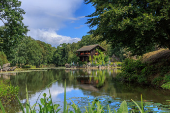 Картинка природа реки озера река лес