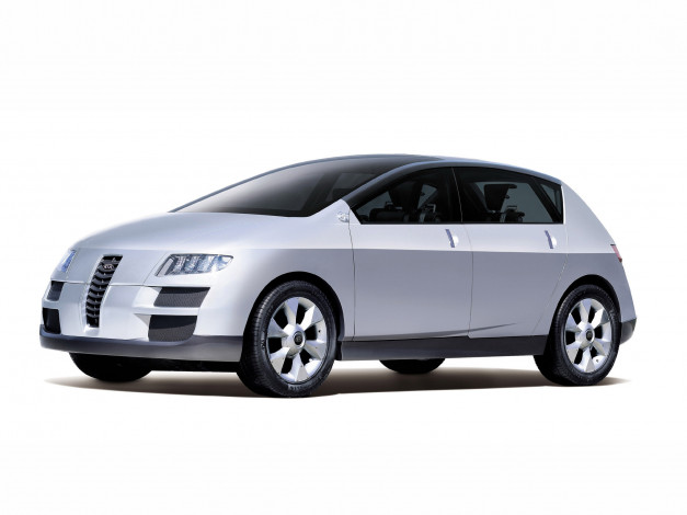 Обои картинки фото kia kacv concept 2001, автомобили, kia, 2001, kacv, concept