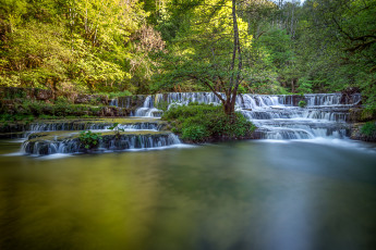 Картинка природа водопады простор
