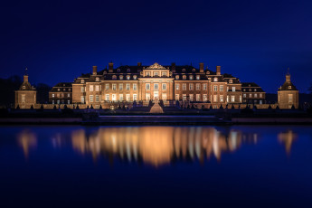 Картинка schloss+nordkirchen города -+дворцы +замки +крепости дворец огни ночь