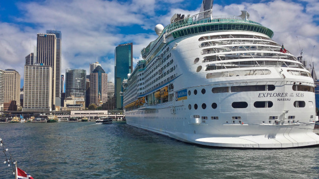 Обои картинки фото explorer of the seas, корабли, лайнеры, круиз, лайнер