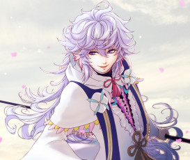 Картинка аниме fate stay+night +grand+order +apocrypha мерлин