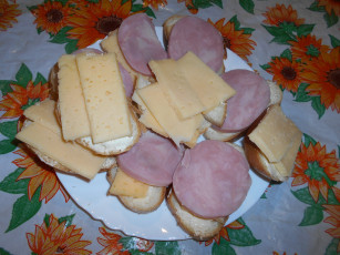 Картинка еда бутерброды +гамбургеры +канапе колбаса хлеб сыр