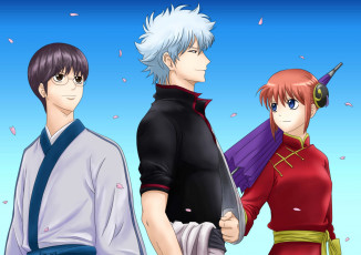 Картинка аниме gintama гинтама