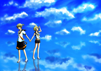 Картинка аниме vocaloid вокалоид