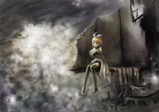 Картинка аниме vocaloid вокалоид