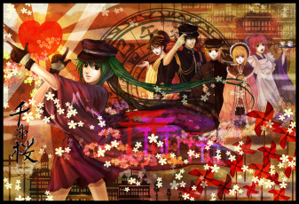 Картинка аниме vocaloid вокалоид