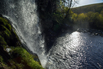 Картинка природа водопады поток водопад вода