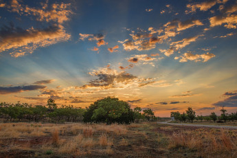 Картинка природа восходы закаты простор