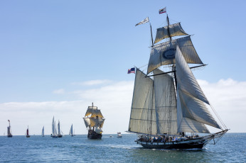 Картинка корабли парусники паруса мачты