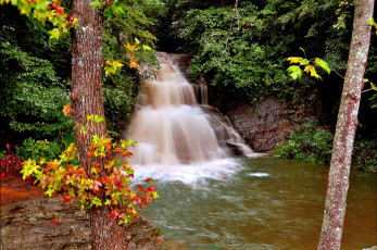 Картинка природа водопады вода водопад поток