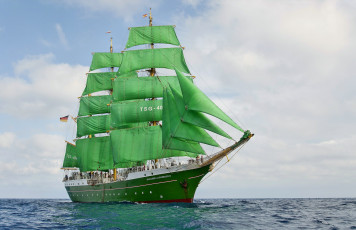 Картинка корабли парусники паруса мачты