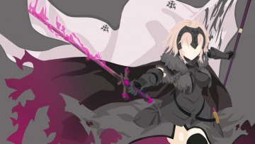 Картинка аниме fate stay+night +grand+order +apocrypha девушка