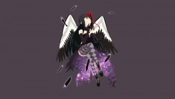 Картинка аниме mahou+shoujo+madoka+magika девушка