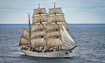 Картинка корабли парусники паруса мачты