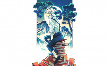 Картинка аниме bungou+stray+dogs бродячие псы литературные гении