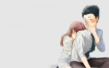 Картинка аниме koe+no+katachi форма голоса