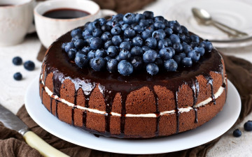Картинка еда торты глазурь торт черника