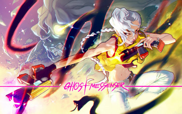 Картинка ghost+messenger аниме оружие +техника +технологии ghost messenger