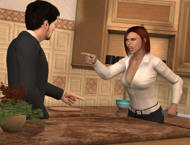 Обои картинки фото 3д графика, люди , people, фон, взгляд, девушка