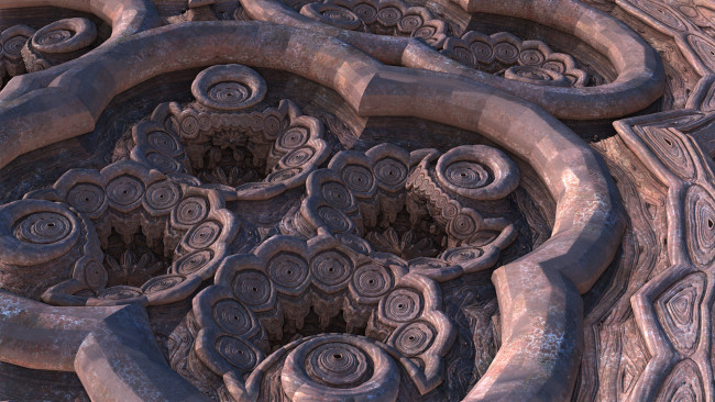 Обои картинки фото 3д графика, абстракция , abstract, цвет, фон, узор