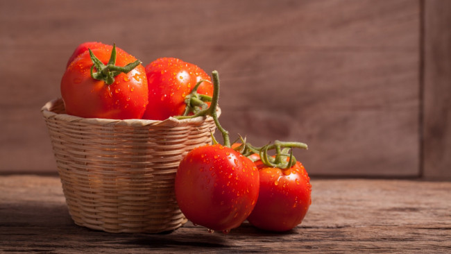 Обои картинки фото еда, помидоры, томаты