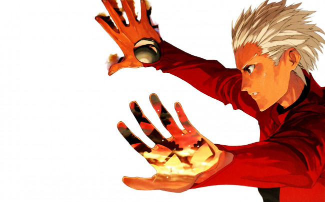 Обои картинки фото аниме, fate, stay night,  grand order,  apocrypha, судьба, ночь, схватки