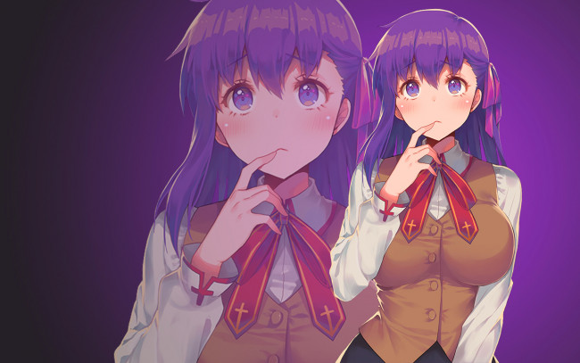 Обои картинки фото аниме, fate, stay night,  grand order,  apocrypha, судьба, ночь, схватки