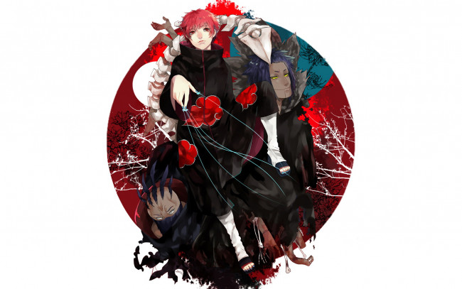 Обои картинки фото аниме, naruto, куклы, скорпион, сасори