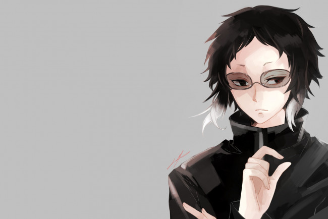 Обои картинки фото аниме, bungou stray dogs, литературные, гении, бродячие, псы