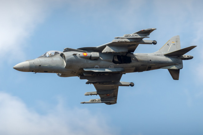 Обои картинки фото av-8b harrier ii, авиация, боевые самолёты, ввс
