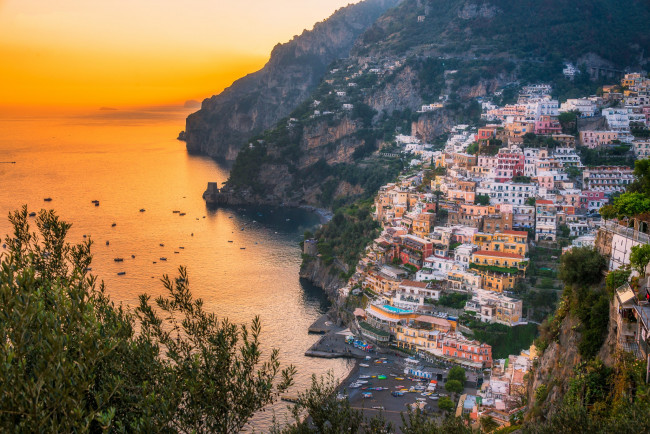 Обои картинки фото positano, города, - пейзажи, простор