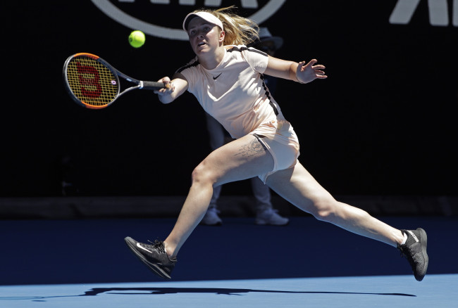 Обои картинки фото спорт, теннис, фон, elina, svitolina, взгляд, девушка