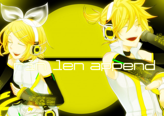 Обои картинки фото аниме, vocaloid, вокалоид