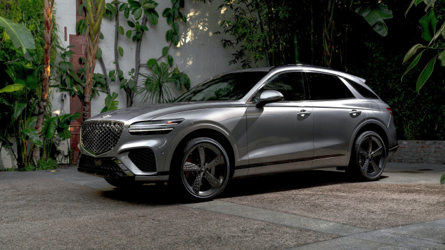 Обои картинки фото 2022 genesis gv70 awd 3, 5t sport prestige, автомобили, genesis, gv70, awd, 3, 5t, sport, prestige