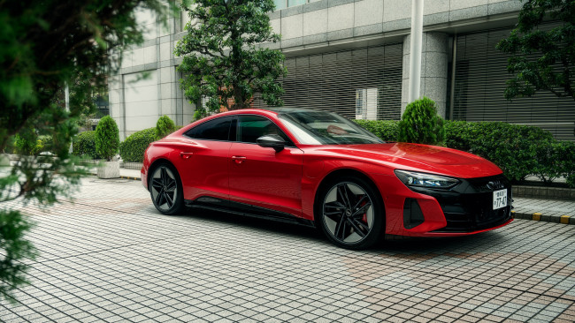 Обои картинки фото автомобили, audi, rs, e-tron, gt, 2021, электрический, седан