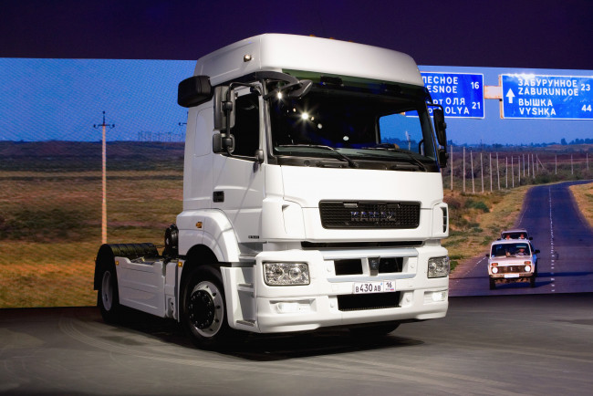 Обои картинки фото автомобили, камаз, kamaz