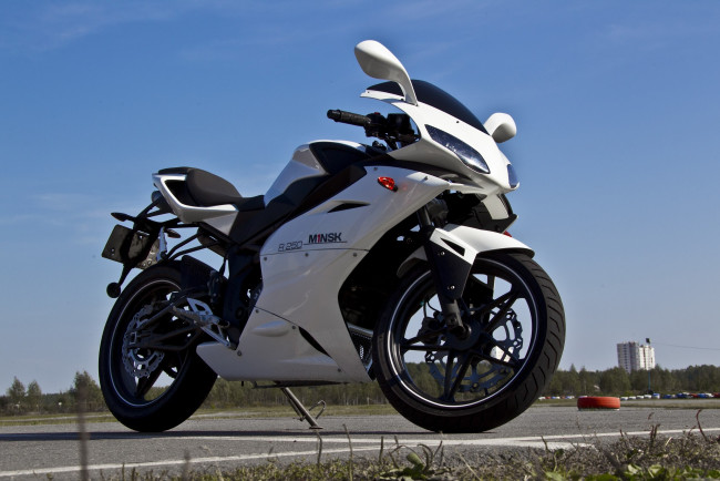 Обои картинки фото минск r250, мотоциклы, минск, r250, мотоцикл