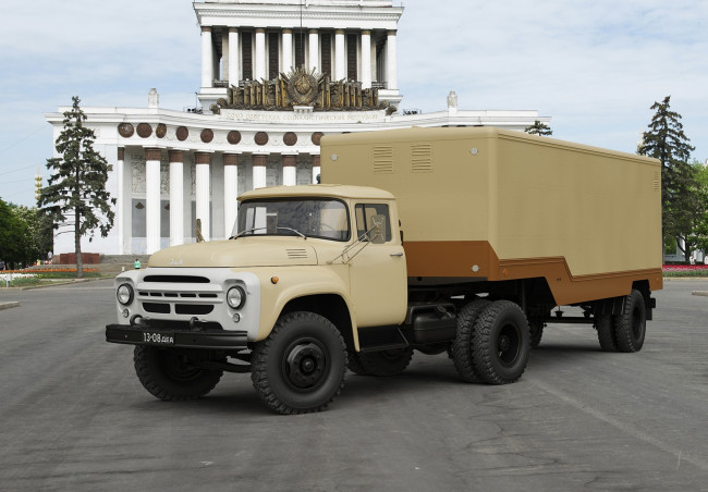 Обои картинки фото зил- 130в, автомобили, зил грузовики, зил-, 130в, автомобиль, грузовой