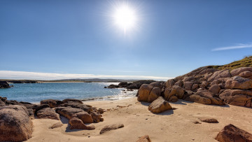 Картинка keadue+beach donegal ireland природа побережье keadue beach